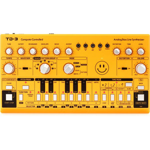 Sweetwater.com - Behringer  TD-3-Yellow Analog Bass Line Synthesizer - Yellow( 99-BehrTD3Yel )