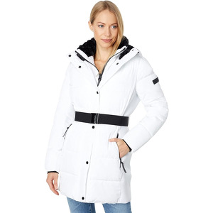 6pm.com - Calvin Klein Belted Side Panel Puffer( 6-10|9617898 )