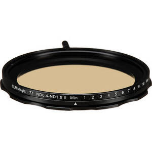 BHphotovideo.com - SLR Magic 77mm Self-Locking Variable Neutral Density 0.4 to 1.8 Filter (1.3 to 6 Stops)( 9-1195997 )