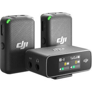 BHphotovideo.com - DJI Mic 2-Person Compact Digital Wireless Microphone System/Recorder for Camera & Smartphone (2.4 GHz)( 9-1664904 )