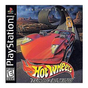 Hot Wheels Turbo Racing, (PS1) (Acceptable) 