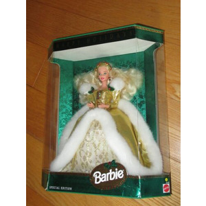 1994 Happy Holidays Barbie Doll Mattel Special Edition NRFB (BR62) (New) 