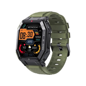 Newegg.com - Military Smart Watch for Men 1.85 Large Screen 5 ATM Waterproof Fitness Tracker Heart Rate Sleep Monitor Sports Watch Pedometer Step Counter Stopwatch Smartwatch for iPhone Samsung Xiaomi Army Green( 33-9SIA63NJB75440 )